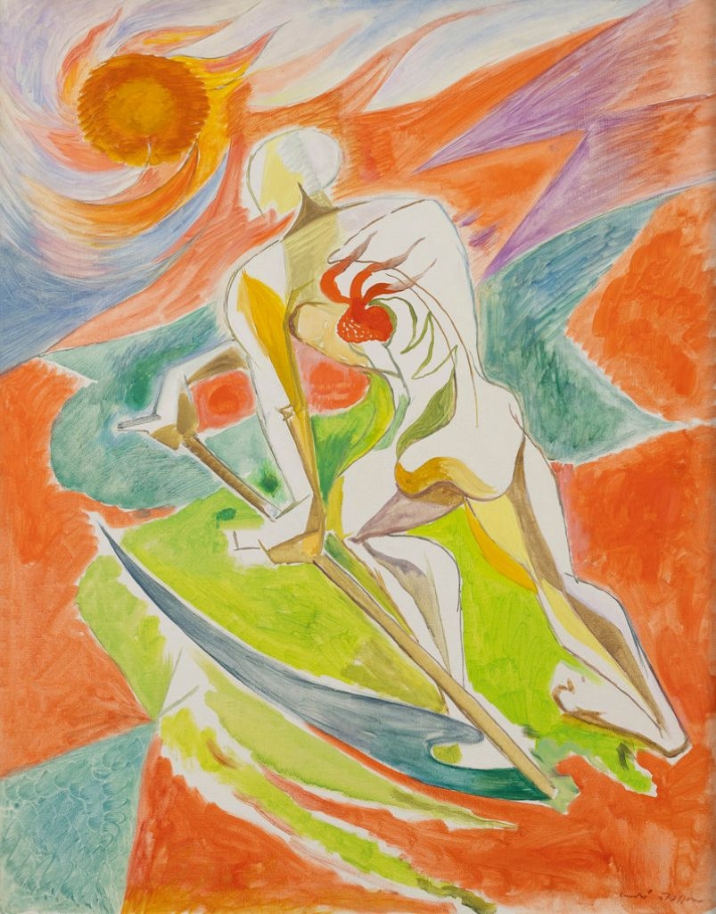 André Masson, Le Faucheur, 1934, oil on canvas, 92 x 73 cm