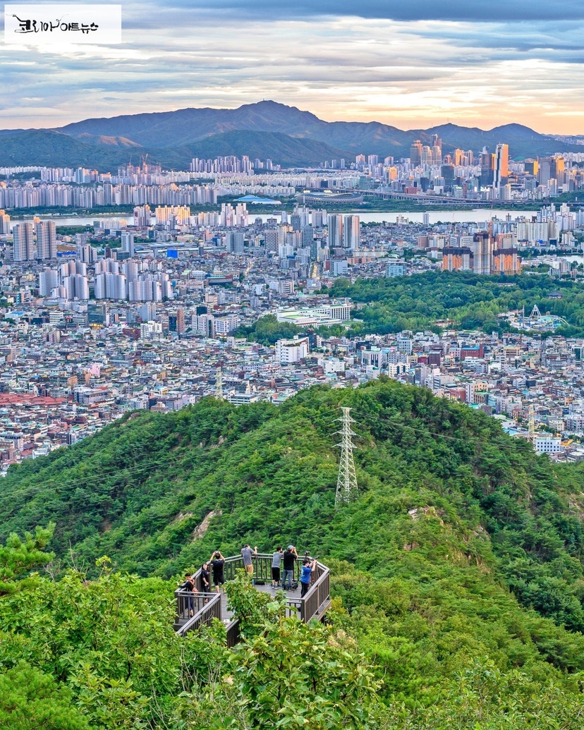 용마산 [사진 : 서울시 제공]