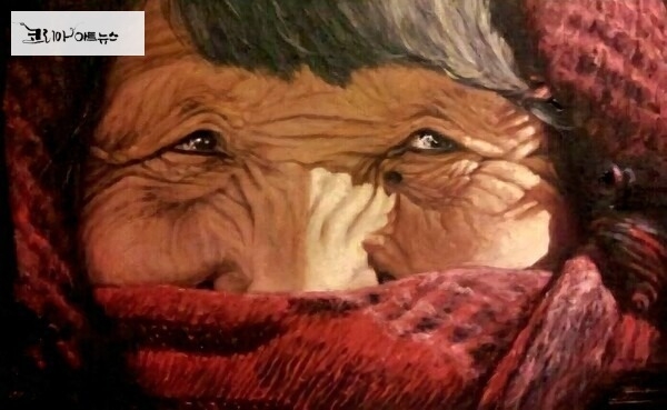 P2 An old Tibetan woman90.9x60.6cmOil on Canvas / 작가 제공