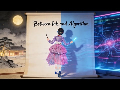 함미자 작가, 전통 한국화와 AI의 대화 담은 뮤직비디오 공개