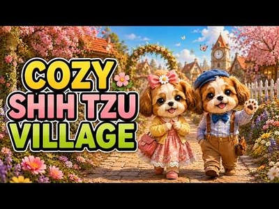 [도로시의 음악산책] Living in Shih Tzu Wonderland : A Beautiful Spring Day | Cozy Music Ep. 4