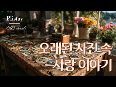 [Plistay] 📷 오래된 사진 속에 머무는 추억들 | 마음을 따뜻하게 감싸는 감성 인디팝 🌿Old Polaroids