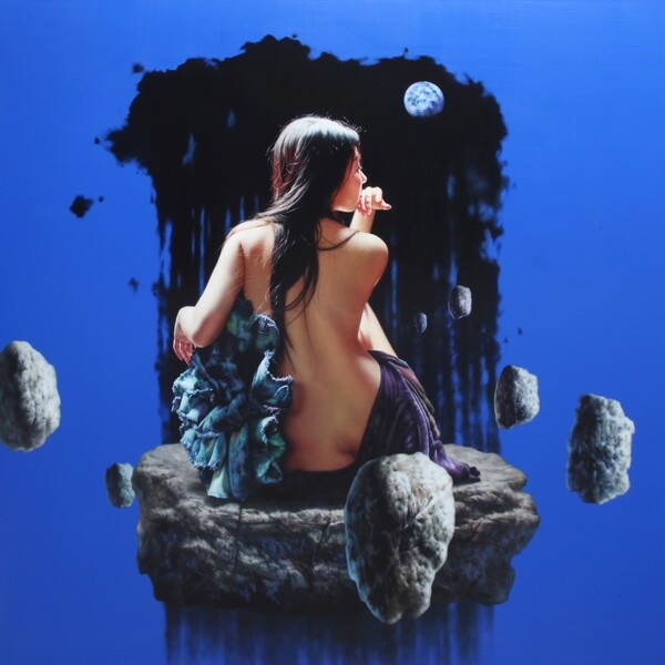 Aesthetics of Life 97x97cm oil on canvas 2024 / 세미갤러리 제공