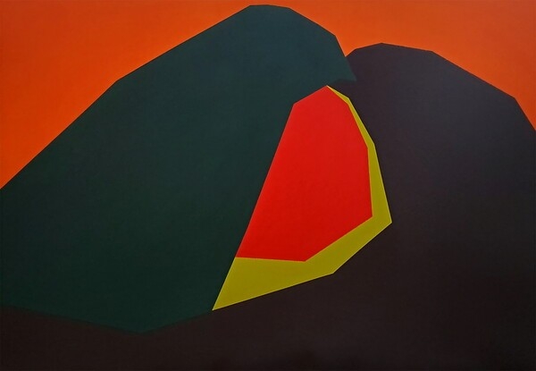 5. 夢中果 11-4 112.1×162.1cm  Acrylic on canvas  2024 / 작가 제공