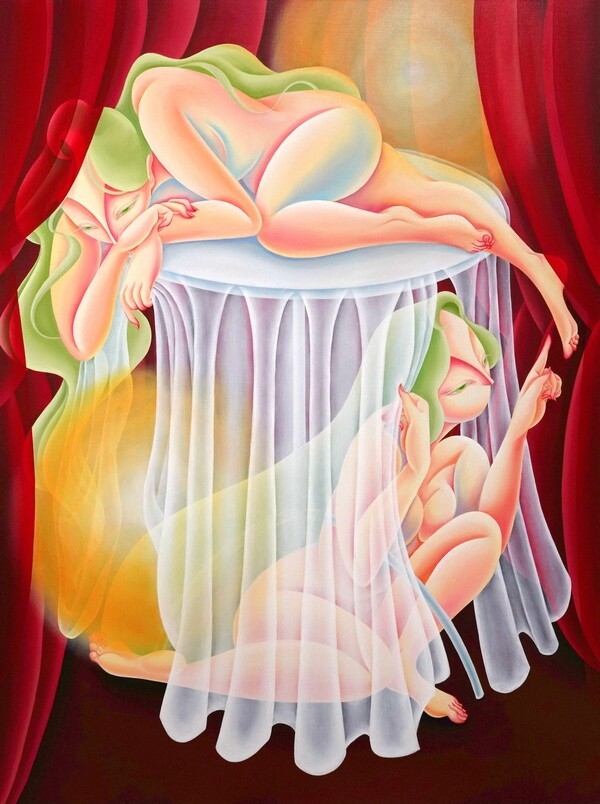White HoleOil on canvas, 97.0x130.3cm, 2025