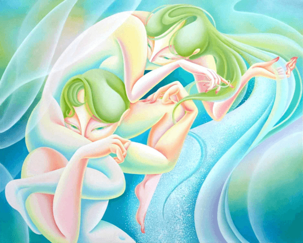 꽃샘추위The cold that the flowers envy Oil on canvas, 100.0x80.3cm, 2025